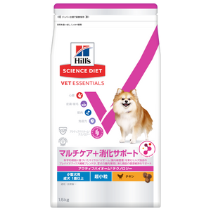 マルチケア+消化サポート(避妊・去勢後にも) 小型犬用 超小粒 チキン 総合栄養食 (ヒルズ サイエンス・ダイエット ベット・エッセンシャル )