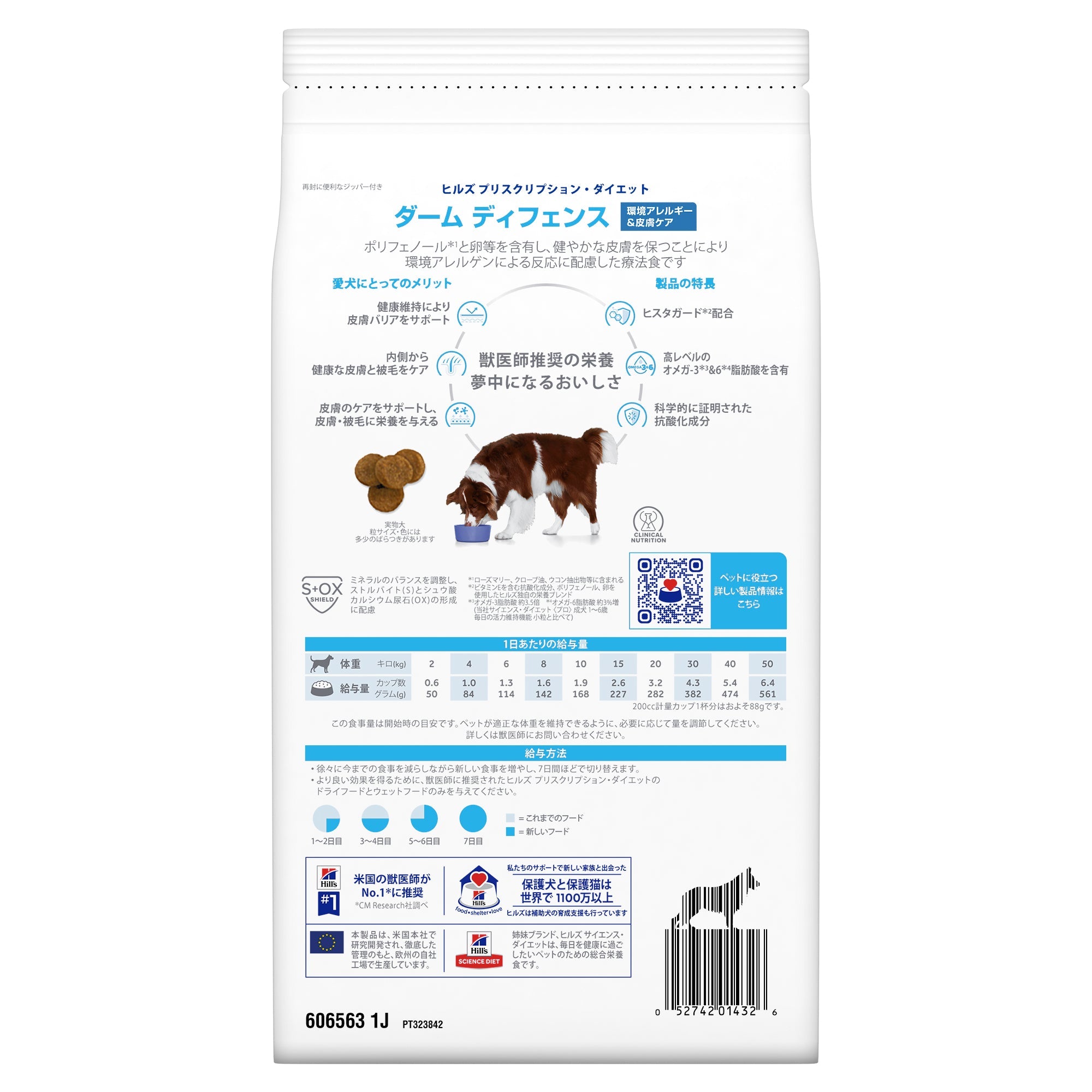 ダームディフェンス 犬用〈環境アレルギー＆皮膚ケア〉 チキン 特別療法食（ヒルズ プリスクリプション・ダイエット ）