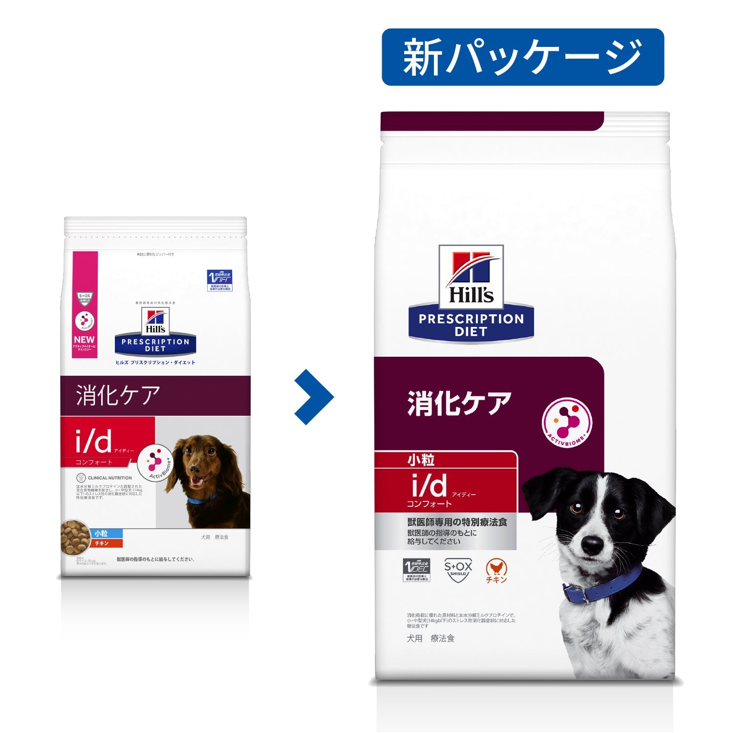 i/d アイディー コンフォート 小粒 犬用〈消化ケア〉 チキン 特別療法食（ヒルズ プリスクリプション・ダイエット ）