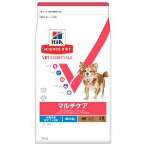 マルチケア（避妊・去勢後にも） 小型犬用 超小粒 ラム＆ライス 総合栄養食 （ヒルズ サイエンス・ダイエット ベット・エッセンシャル ）