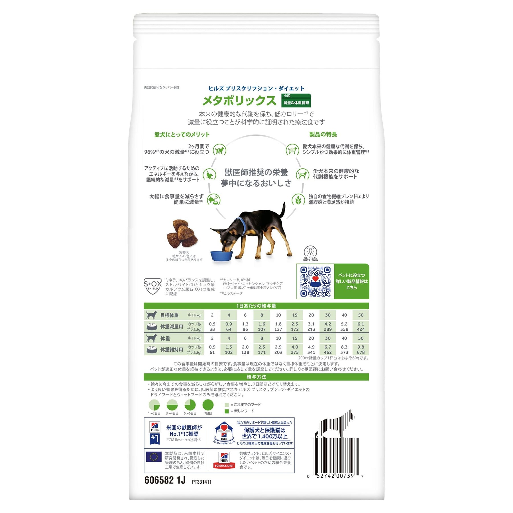 メタボリックス 小粒 犬用〈体重管理〉 チキン 特別療法食（ヒルズ プリスクリプション・ダイエット ）